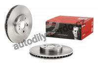 Brzdový kotouč BREMBO 09.6708.10 - TOYOTA