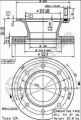 Brzdový kotouč BREMBO 09.7929.30 - IVECO