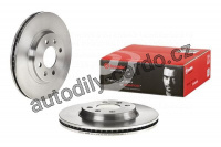 Brzdový kotouč BREMBO 09.5035.10 - SAAB