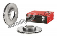 Brzdový kotouč BREMBO 09.6710.10 - TOYOTA