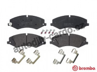 Sada brzdových destiček BREMBO P44022 - LAND ROVER