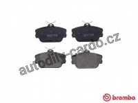 Sada brzdových destiček BREMBO P46001 - FORD