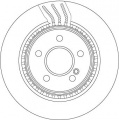Brzdový kotouč TRW DF4864S -MERCEDES W204 C 07-