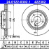 Brzdový kotouč ATE 24.0122-0302 (AT 422302)