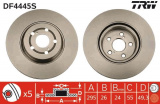 Brzdový kotouč TRW DF4445S - TOYOTA COROLLA, VERSO