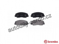 Sada brzdových destiček BREMBO P16012 - DAIHATSU