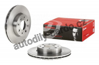 Brzdový kotouč BREMBO 09.6725.10 - FIAT