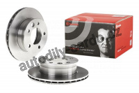 Brzdový kotouč BREMBO 09.9618.24 - MERCEDES-BENZ