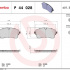 Sada brzdových destiček BREMBO P44028