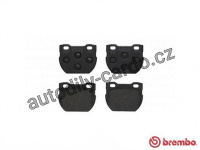 Sada brzdových destiček BREMBO P44006 - LAND ROVER