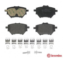 Sada brzdových destiček BREMBO P61122 - CITROËN, OPEL, PEUGEOT