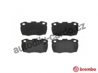 Sada brzdových destiček BREMBO P44015 - LAND ROVER