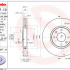 Brzdový kotouč BREMBO 09.7877.10 - CITROËN