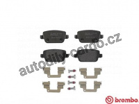 Sada brzdových destiček BREMBO P44016 - LAND ROVER