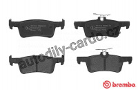 Sada brzdových destiček BREMBO P61126 - PEUGEOT