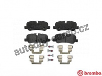 Sada brzdových destiček BREMBO P44013 - LAND ROVER