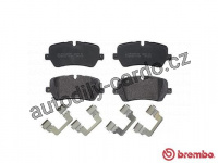 Sada brzdových destiček BREMBO P44021 - LAND ROVER