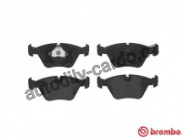 Sada brzdových destiček BREMBO P61049 - AUDI, CITROËN, PEUGEOT