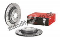 Brzdový kotouč BREMBO 09.A961.21 - MERCEDES-BENZ