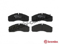 Sada brzdových destiček BREMBO PA6022 - IVECO, RENAULT TRUCKS