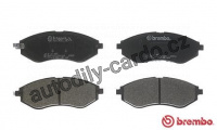 Sada brzdových destiček BREMBO P10057