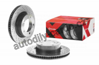 Brzdový kotouč BREMBO 09.A966.1X - TOYOTA