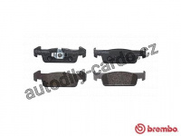 Sada brzdových destiček BREMBO P68060