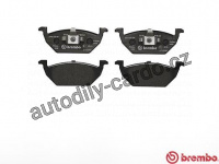 Sada brzdových destiček BREMBO P85041 - AUDI, SEAT, ŠKODA, VW