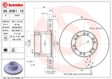 Brzdový kotouč BREMBO 09.9361.10