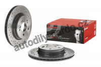 Brzdový kotouč BREMBO 09.A742.31 - MERCEDES-BENZ