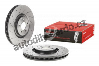 Brzdový kotouč BREMBO 09.B747.51 - MERCEDES-BENZ