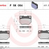 Sada brzdových destiček BREMBO P56054 - NISSAN