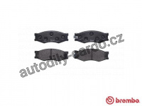 Sada brzdových destiček BREMBO P56056 - NISSAN