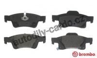 Sada brzdových destiček BREMBO P37016 - DODGE, JEEP