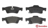 Sada brzdových destiček BREMBO P37016 - DODGE, JEEP