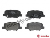 Sada brzdových destiček BREMBO P61111 - CITROËN, MAZDA, MITSUBISHI, PEUGEOT