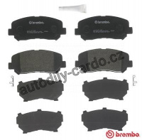 Sada brzdových destiček BREMBO P37019 - JEEP