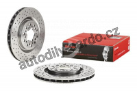 Brzdový kotouč BREMBO 09.7267.50 - FERRARI