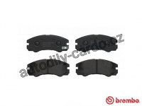 Sada brzdových destiček BREMBO P59020 - ISUZU, OPEL