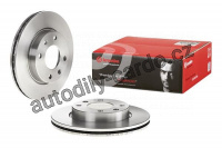 Brzdový kotouč BREMBO 09.3125.10 - PEUGEOT