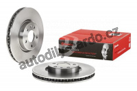 Brzdový kotouč BREMBO 09.B822.10 - AUDI