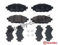 Sada brzdových destiček BREMBO P83167 - TOYOTA