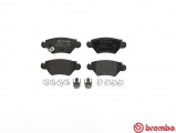 Sada brzdových destiček BREMBO P59031 - OPEL