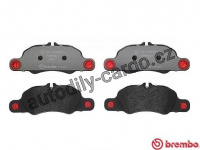 Sada brzdových destiček BREMBO P65018