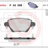 Sada brzdových destiček BREMBO P24059 - FORD, JAGUAR