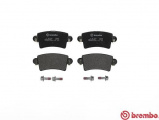 Sada brzdových destiček BREMBO P59040 - NISSAN, OPEL, RENAULT