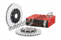 Brzdový kotouč BREMBO 09.A804.33 - OPEL, SAAB