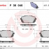 Sada brzdových destiček BREMBO P30040 - KIA