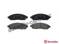 Sada brzdových destiček BREMBO P56096 - NISSAN