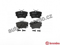 Sada brzdových destiček BREMBO P59041 - NISSAN, OPEL, RENAULT